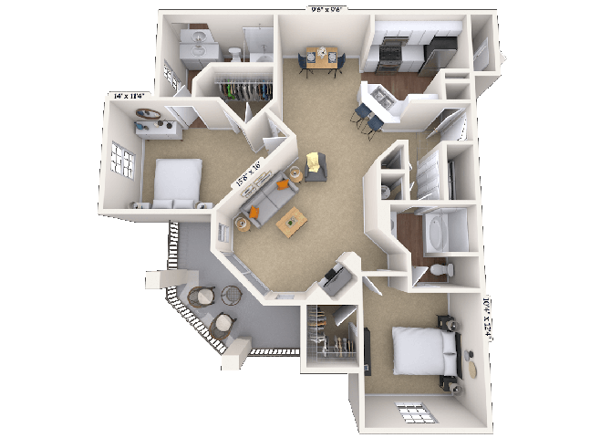 The Davenport floor plan