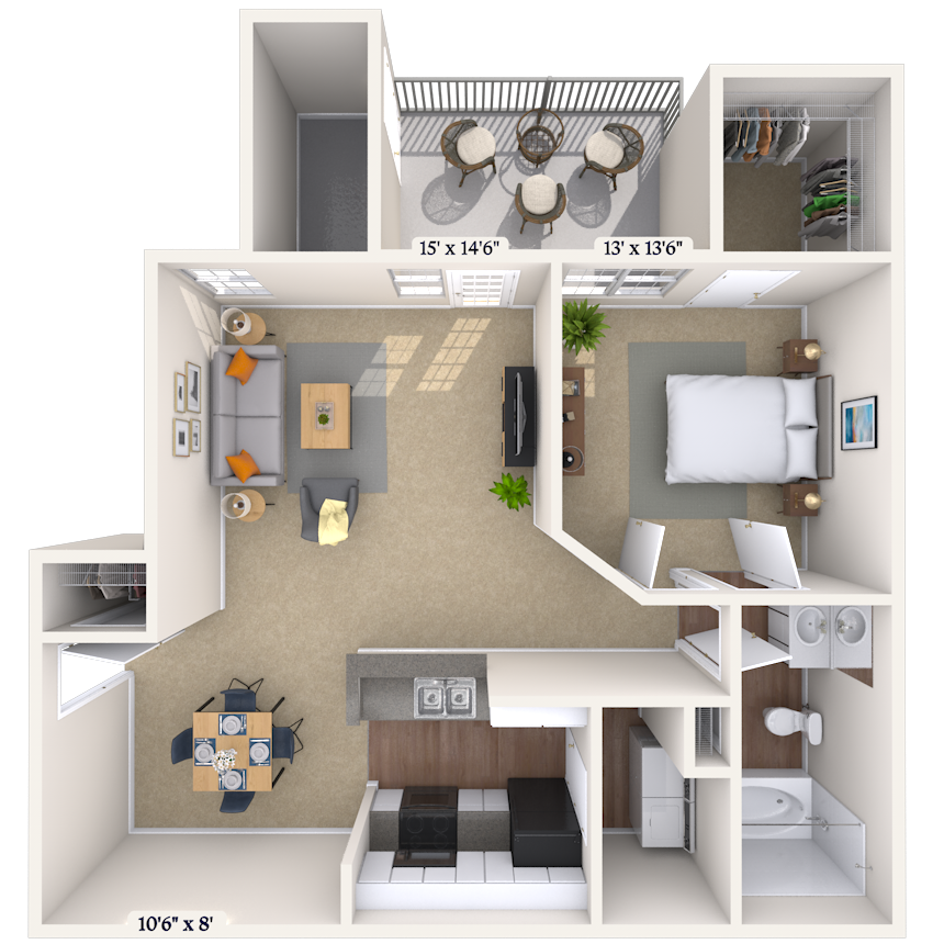 The Calhoun floor plan