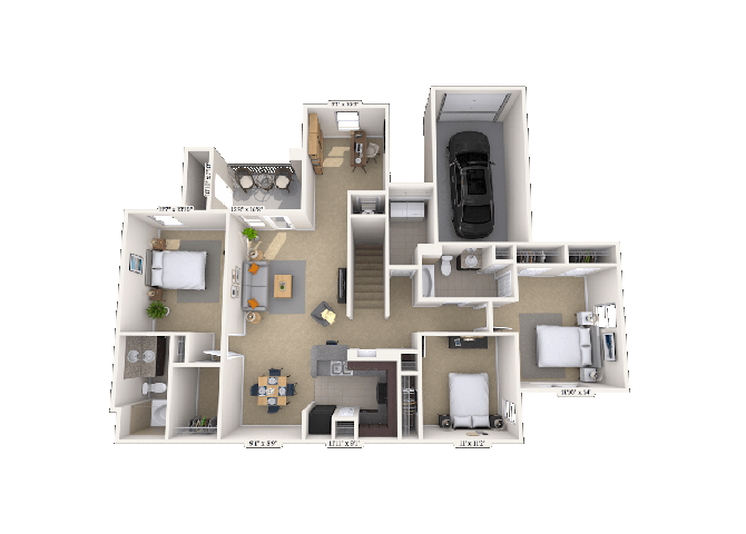 32D floor plan