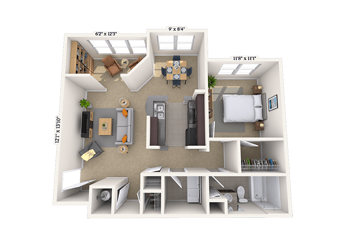 11C floor plan