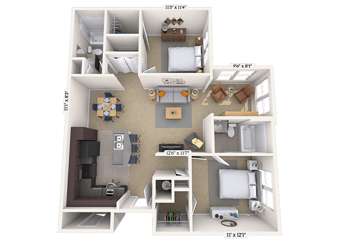 22B floor plan