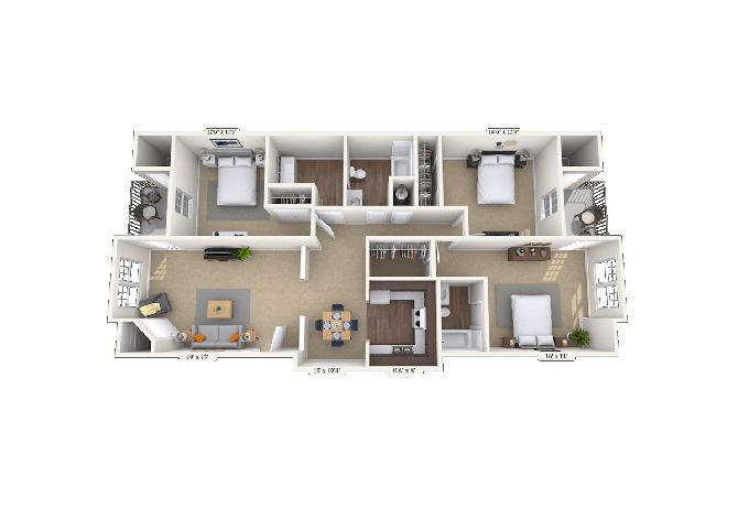 3 Bed/2 Bath