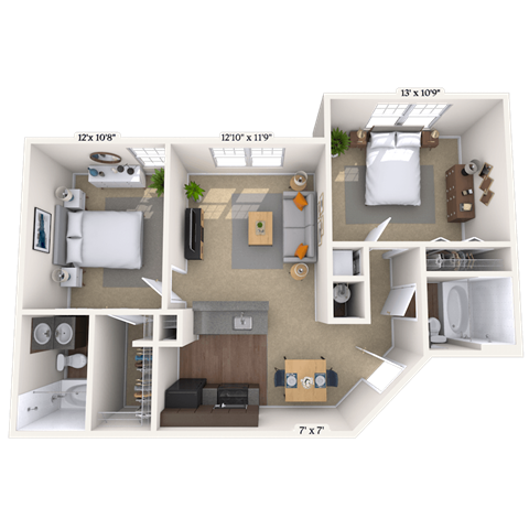 Winchester I floor plan