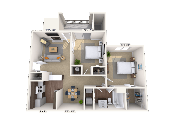 Bradford I floor plan