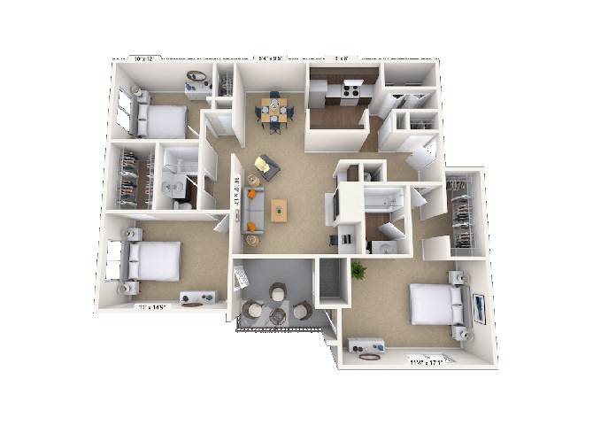 3 Bed/2 Bath