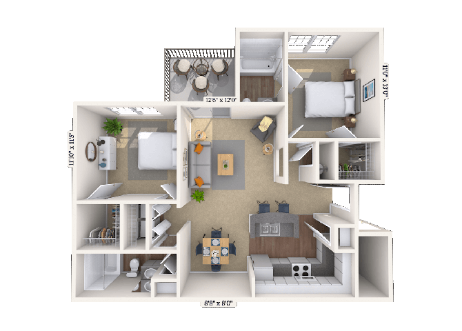 Biscayne floor plan
