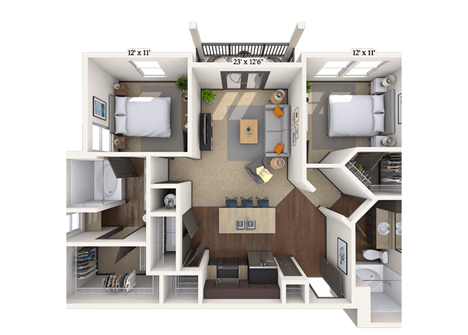 Lafayette floor plan