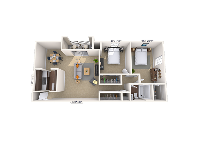 Elwood II floor plan