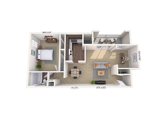Kenmore IV floor plan