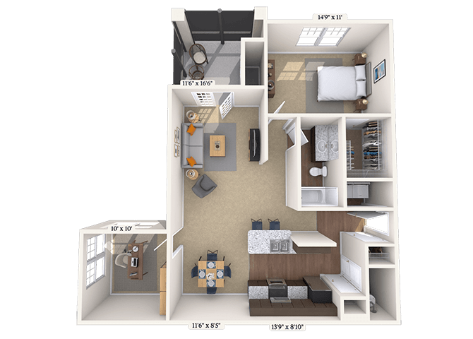Madison floor plan