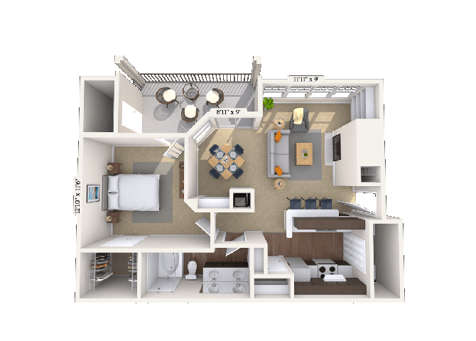 11B floor plan