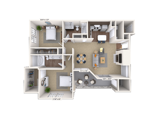 22C floor plan
