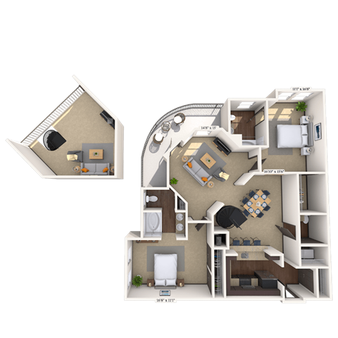 23ML floor plan