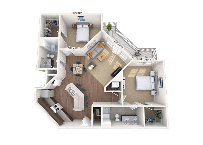 22C floor plan