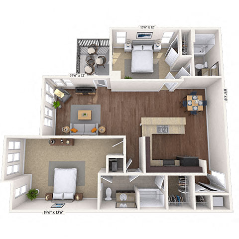 Florence II floor plan