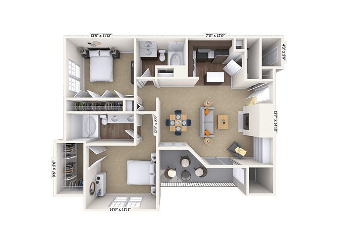 22C floor plan