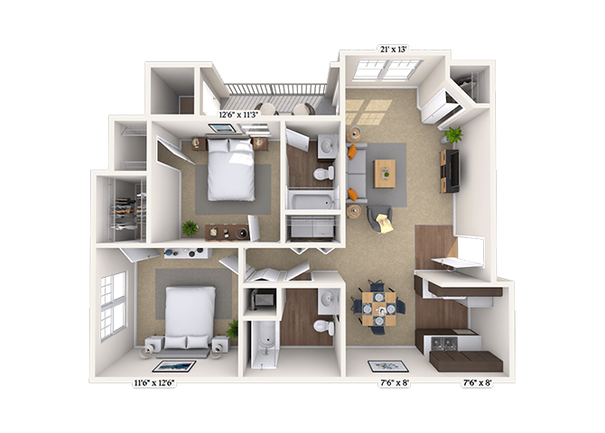 22B floor plan