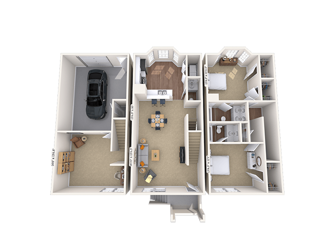 2T floor plan