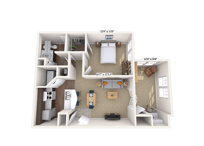 A1 floor plan