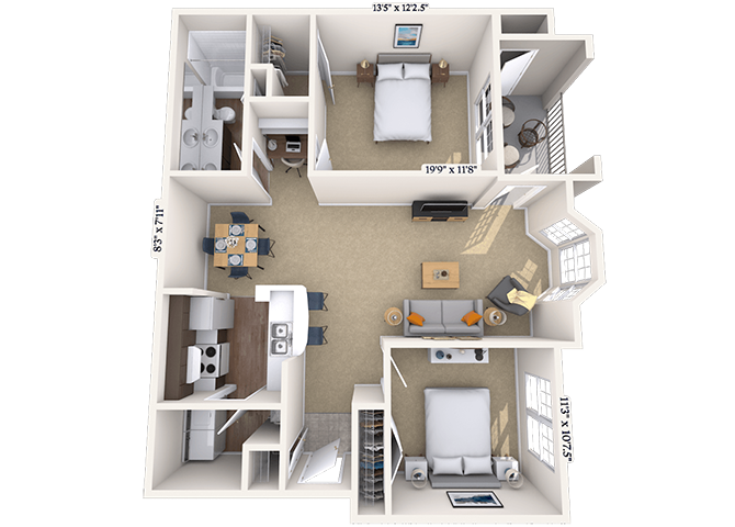 B1 floor plan