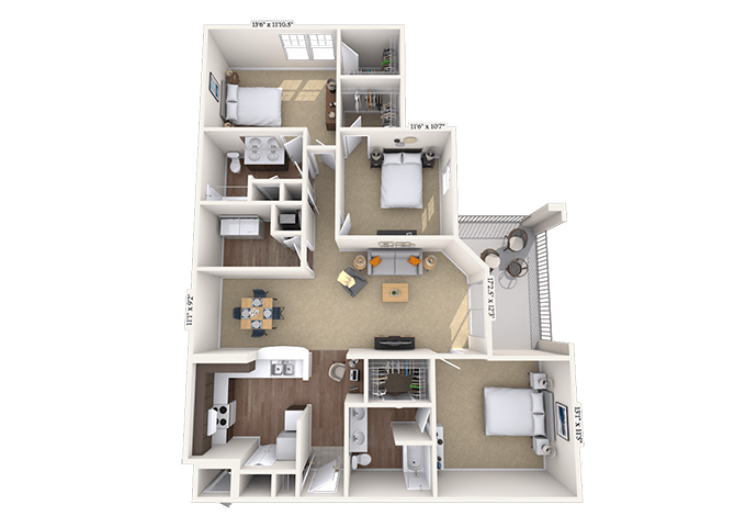 C2 floor plan