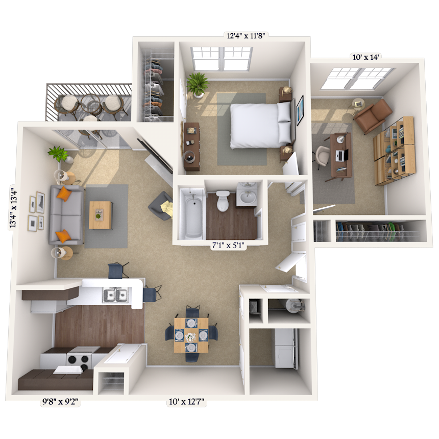 22C floor plan