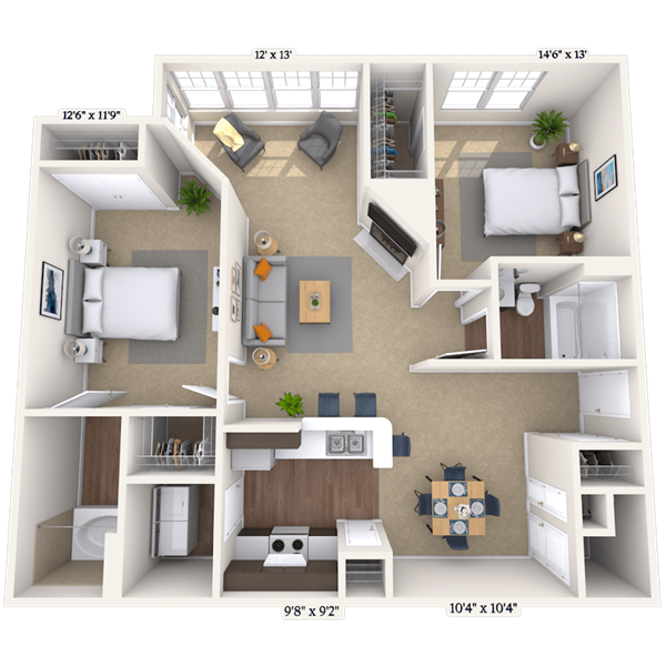 22B floor plan
