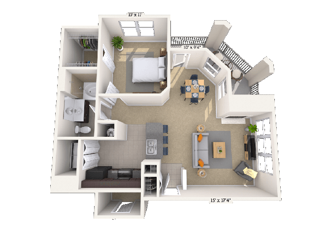 Hermitage floor plan