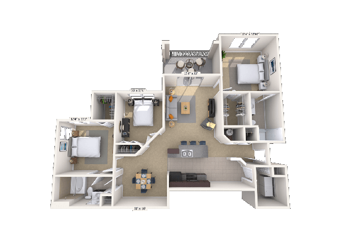 Loudon floor plan