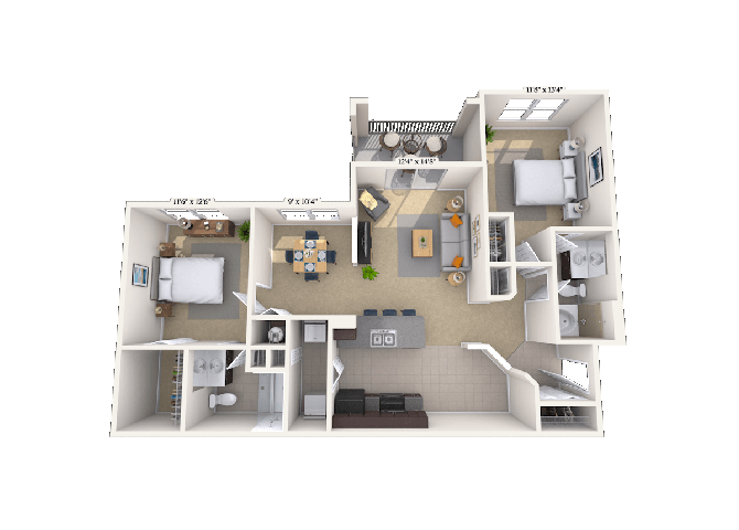 Stirling floor plan