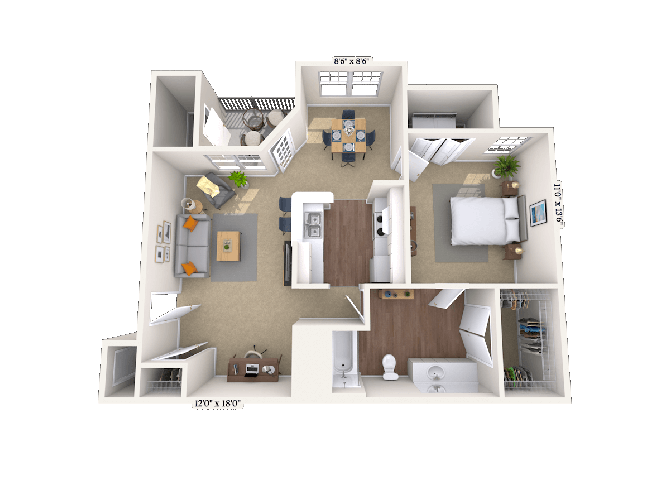 The Ashford floor plan