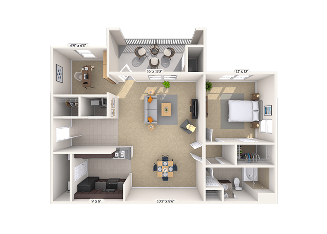The Cromwell floor plan