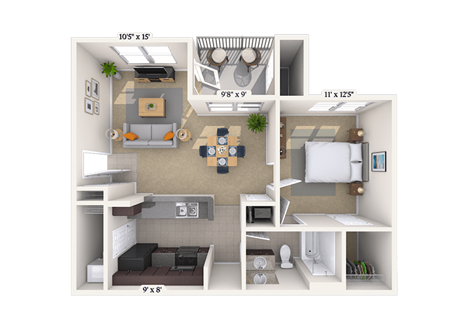 The Palmer floor plan