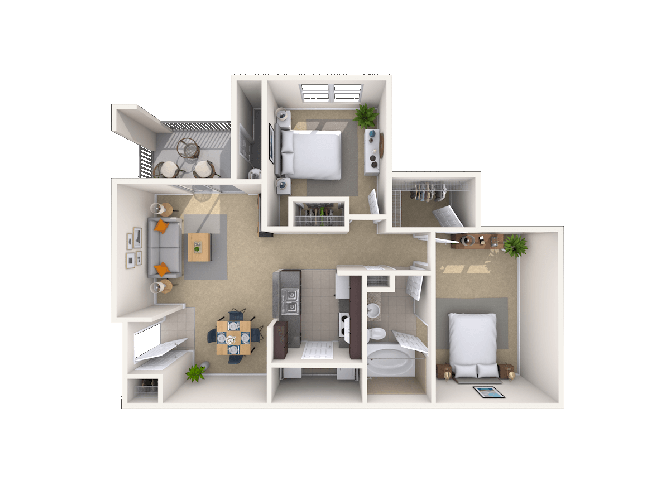 The Chestnut floor plan