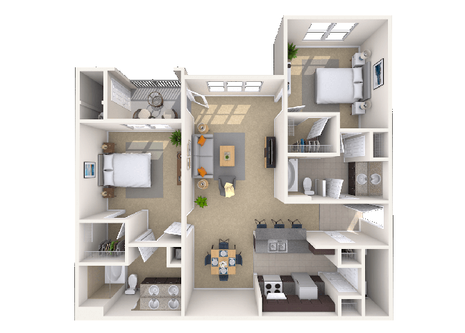 The Cypress floor plan