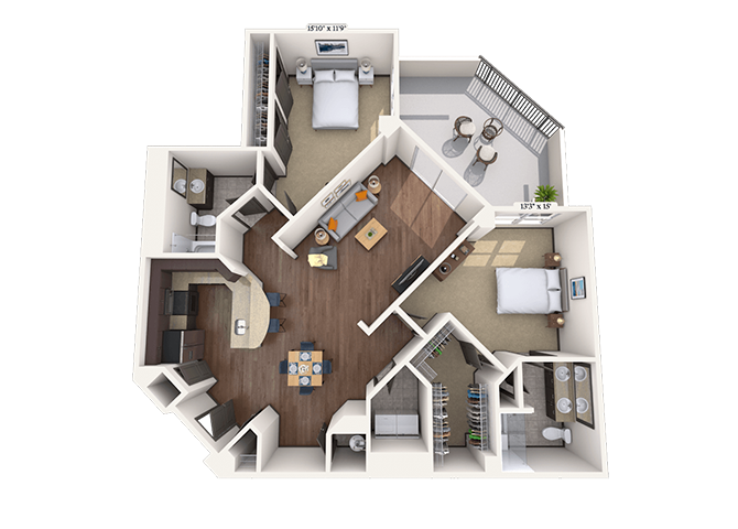 Blue 4 floor plan