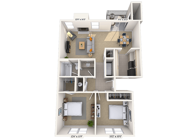 The Taylor floor plan
