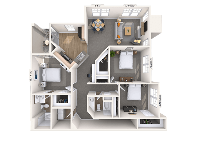 Tiverton floor plan