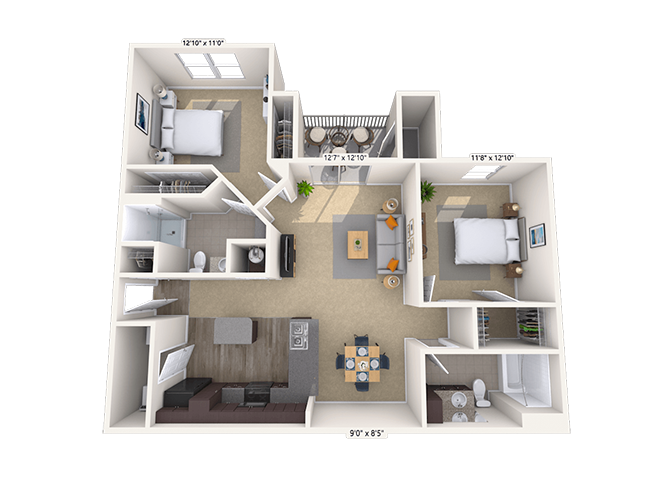 Mira floor plan