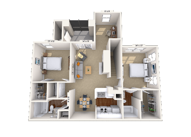 Grissom floor plan