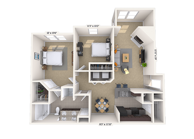 Belmont floor plan
