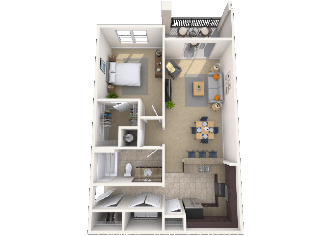 Bowery floor plan