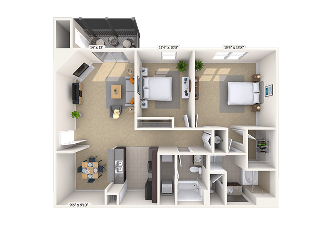 Woodward floor plan