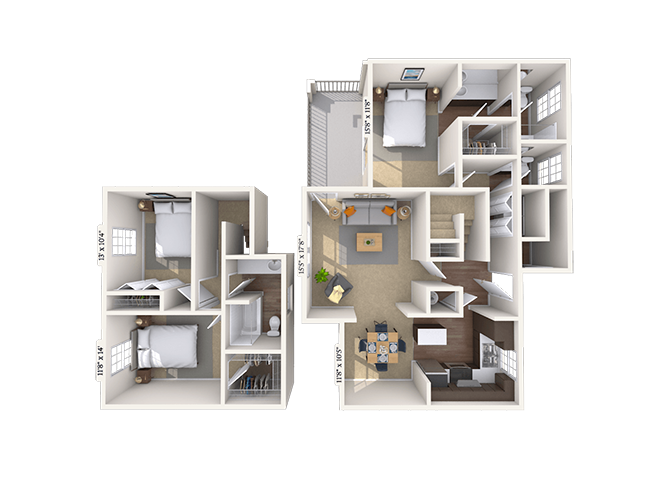 The Sycamore floor plan