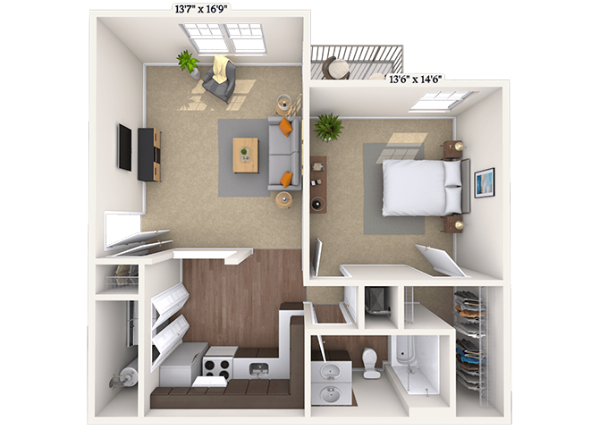 The Magnolia floor plan