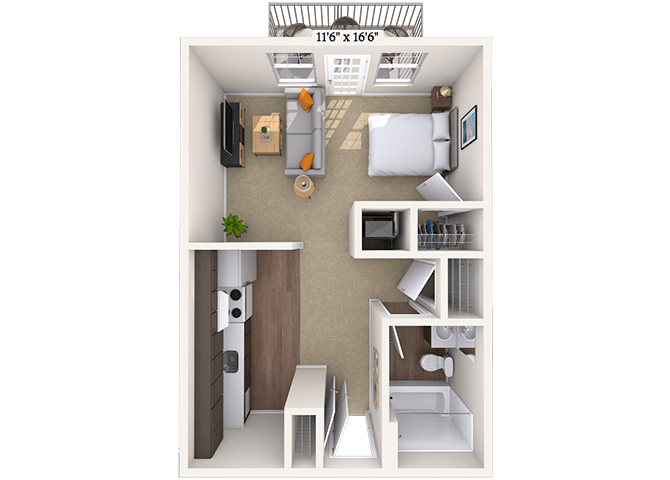 The Rose floor plan