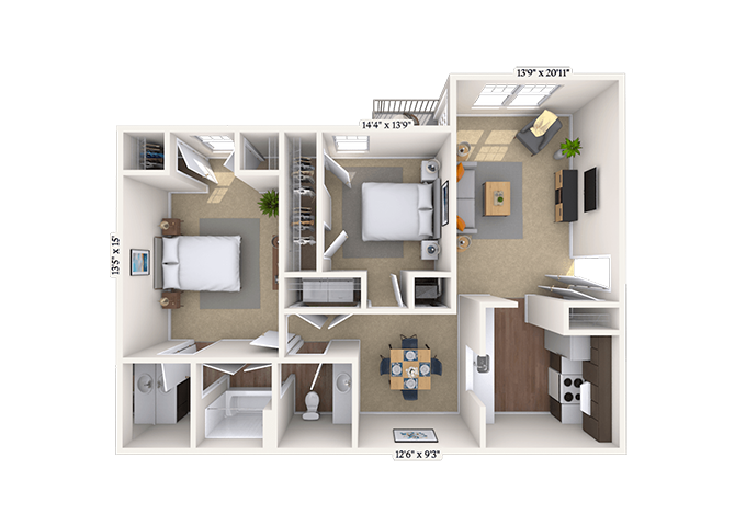 Wisteria III floor plan