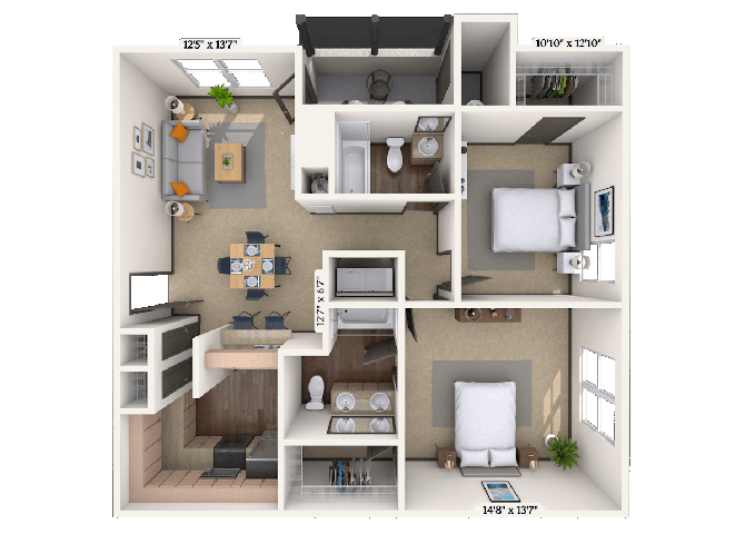 Belmont II floor plan