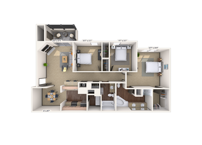 Classic floor plan