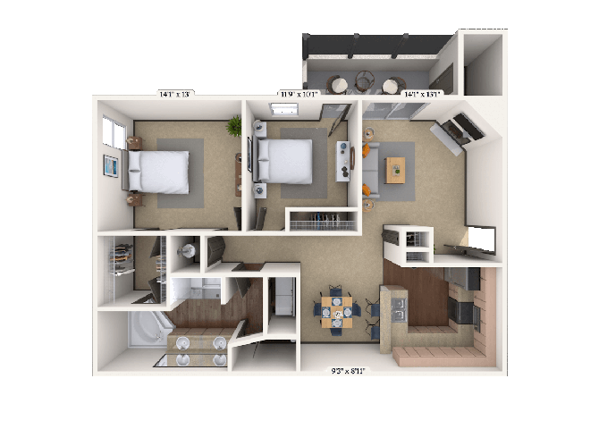 Derby I floor plan